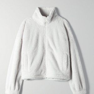 Aritzia Jackets & Coats - Aritzia Sunday Best Mockneck Fuzzy Zip-Up Aritzia Jackets & Coats - Aritzia Sunday Best Mockneck Fuzzy Zip-Up